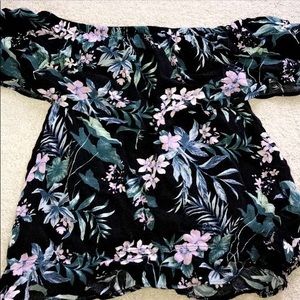 of the shoulder shirt